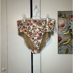 Old Navy Floral Bikini Bottom - Multicolor